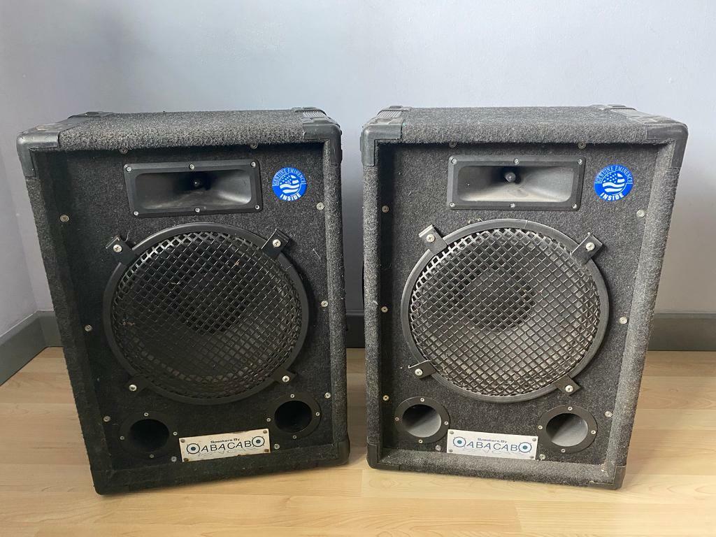 pa speakers gumtree